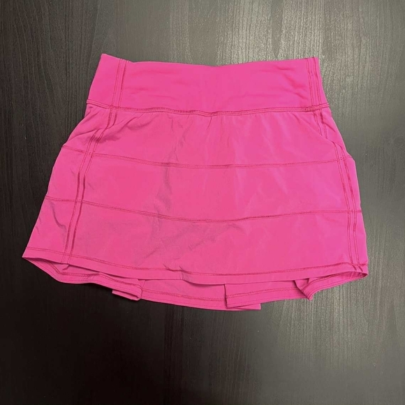 Lululemon Pace Rival Mid-Rise Skirt (Regular) 13" Sonic Pink - Sz 2 - Picture 5 of 7